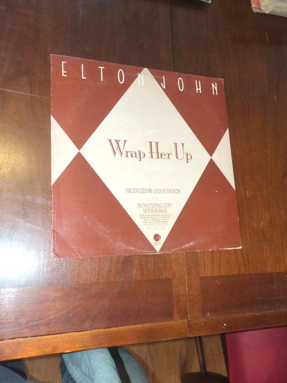Elton John wrap her up LP